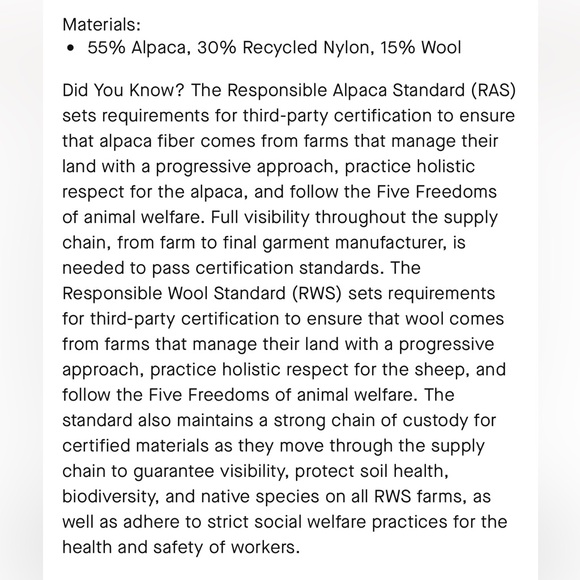 NWT Everlane Cocoon Crew in Alpaca - Picture 10 of 10